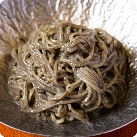 汁なし黒ごま坦々冷麺